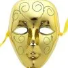 Stijlvol Masker Goud Met Glitters