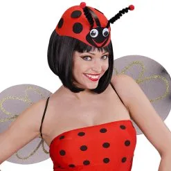 Lieveheersbeestje Hoed Vilt Met Antennes -Cosplaykostuum Winkel 0469h d