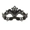 Oogmasker Venetie Glimmende Stenen Zwart