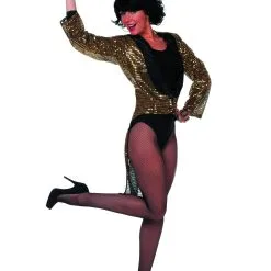 Gouden Directrice Paillettenfrack Vrouw