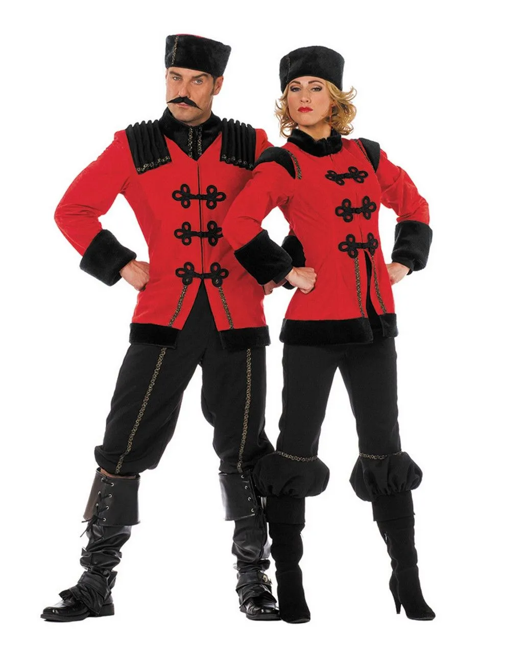 Russische Kozak De Luxe Man Kostuum 2 Russische Kozak De Luxe Man Kostuum - Afbeelding 2