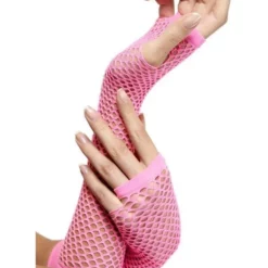 Hete Lange Vingerloze Visnet Handschoenen Vrouw