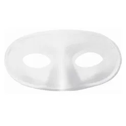 Ovaal Oogmasker, Mascherina Wit Kind