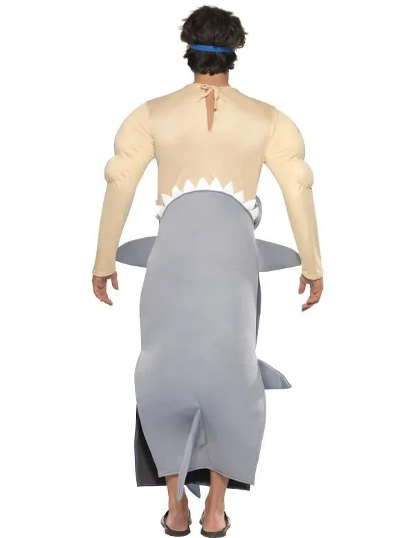 Mensenetende Haai Man Kostuum 3 Mensenetende Haai Man Kostuum - Afbeelding 3