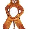 Bruine Simba Leeuw Jumpsuit Kind Kostuum