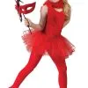 Rode Ballerina Belicia Meisje Kostuum