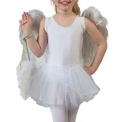 Witte Ballerina Belicia Meisje Kostuum