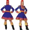 Saami De Tartaar Dame Vrouw Kostuum