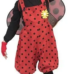 Honderd Stippen Lieveheersbeestje Overall Kind Kostuum