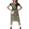 Wereldkampioene Highlander Games Schotland Vrouw Kostuum