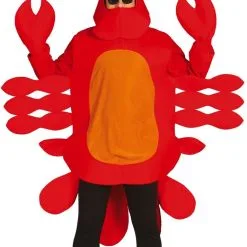 Vuurrode Kreeft Kostuum