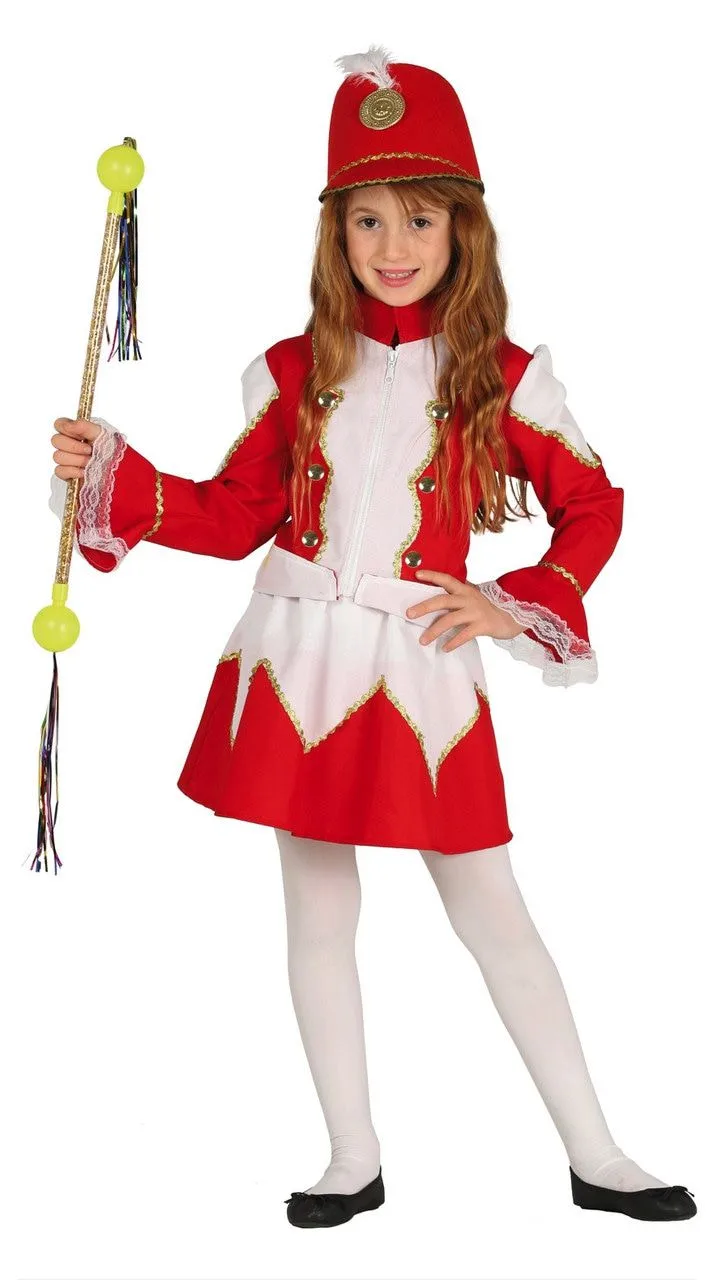 Fanfare Majorette Meisje Kostuum 1 Fanfare Majorette Meisje Kostuum