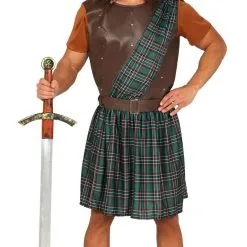 Schotse Strijder Macintosh Man Kostuum