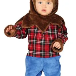 Roodkapje Is Niet Bang Voor Deze Wolf Jongen Kostuum