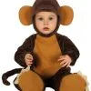Lieve Pluizige Aap Kind Kostuum