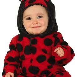 Schattig Lieveheersbeestje Zwarte Stippen Kind Kostuum