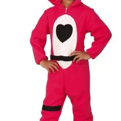 Roze Fortnite Beer Computerspel Kind Kostuum