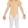Huidskleur Body Ballerina Dansvoorstelling Meisje Kostuum