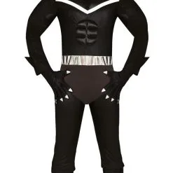 Stil Sluipende Zwarte Panter Ninja Superheld Man Kostuum