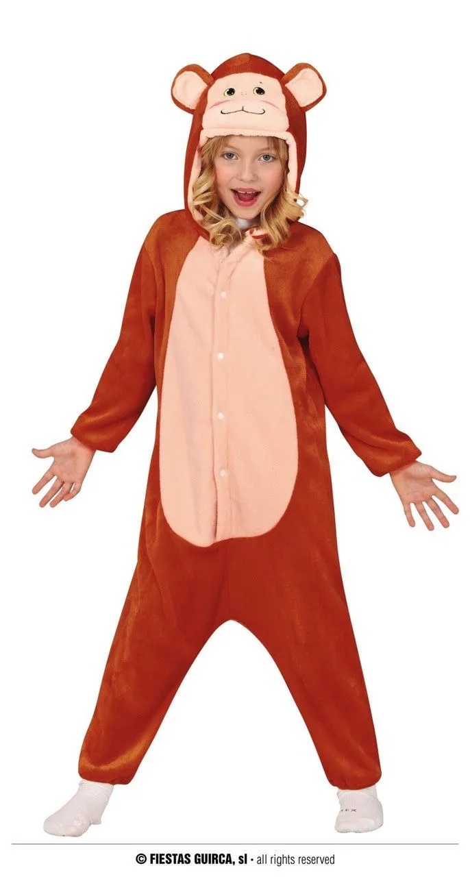 Speelse Aap Doet Geen Middagslaap Kind Kostuum 1 Speelse Aap Doet Geen Middagslaap Kind Kostuum