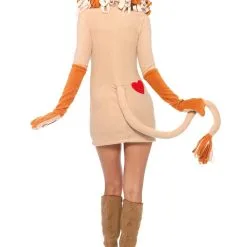 Lieve Fleece Leeuw Jurk Vrouw 5 Lieve Fleece Leeuw Jurk Vrouw -Cosplaykostuum Winkel leg85501 077 b 21