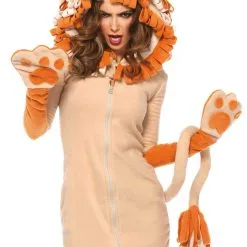 Lieve Fleece Leeuw Jurk Vrouw 6 Lieve Fleece Leeuw Jurk Vrouw -Cosplaykostuum Winkel leg85501 077 c 21