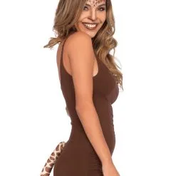 Giraffe Set Staart En Haarband Met Oortjes En Hoorns