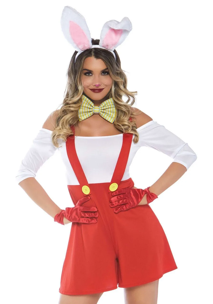 Tuinbroek Konijn Keurige Bunny Vrouw Kostuum 1 Tuinbroek Konijn Keurige Bunny Vrouw Kostuum