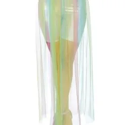 Regenboog Eenhoorn Stroken Rok Vrouw