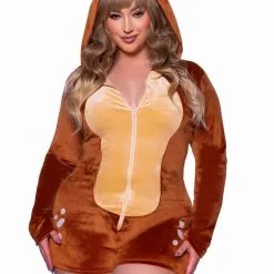 Springerig Bronstig Hertje Plus Size Vrouw Kostuum -Cosplaykostuum Winkel leg 2022 87099x 077 5 3