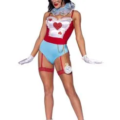 Wit Heet Wiebel Konijntje Vrouw Kostuum -Cosplaykostuum Winkel leg 2022 87139 101 4 3