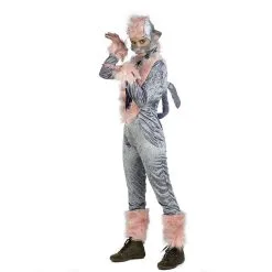 Zilveren Chique Musical Cats Katten Vrouw Kostuum -Cosplaykostuum Winkel lim 2019 ma1146 3 12