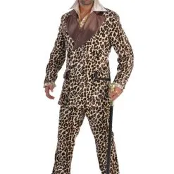 Pimp Panter Rosse Buurt Man Kostuum