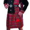 Schotse Klederdracht Tartan Scott Mcdonald Man Kostuum