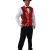 Vest Showman Theater Rode Pailletten