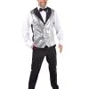 Vest Showman Theater Zilveren Pailletten