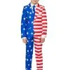 Boys USA Flag Stars And Stripes Jongen Kostuum