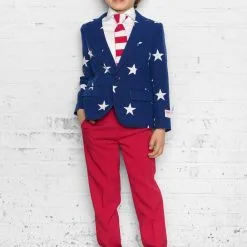 Stars & Stripes USA Jongen Kostuum -Cosplaykostuum Winkel osbo 0012 1 11
