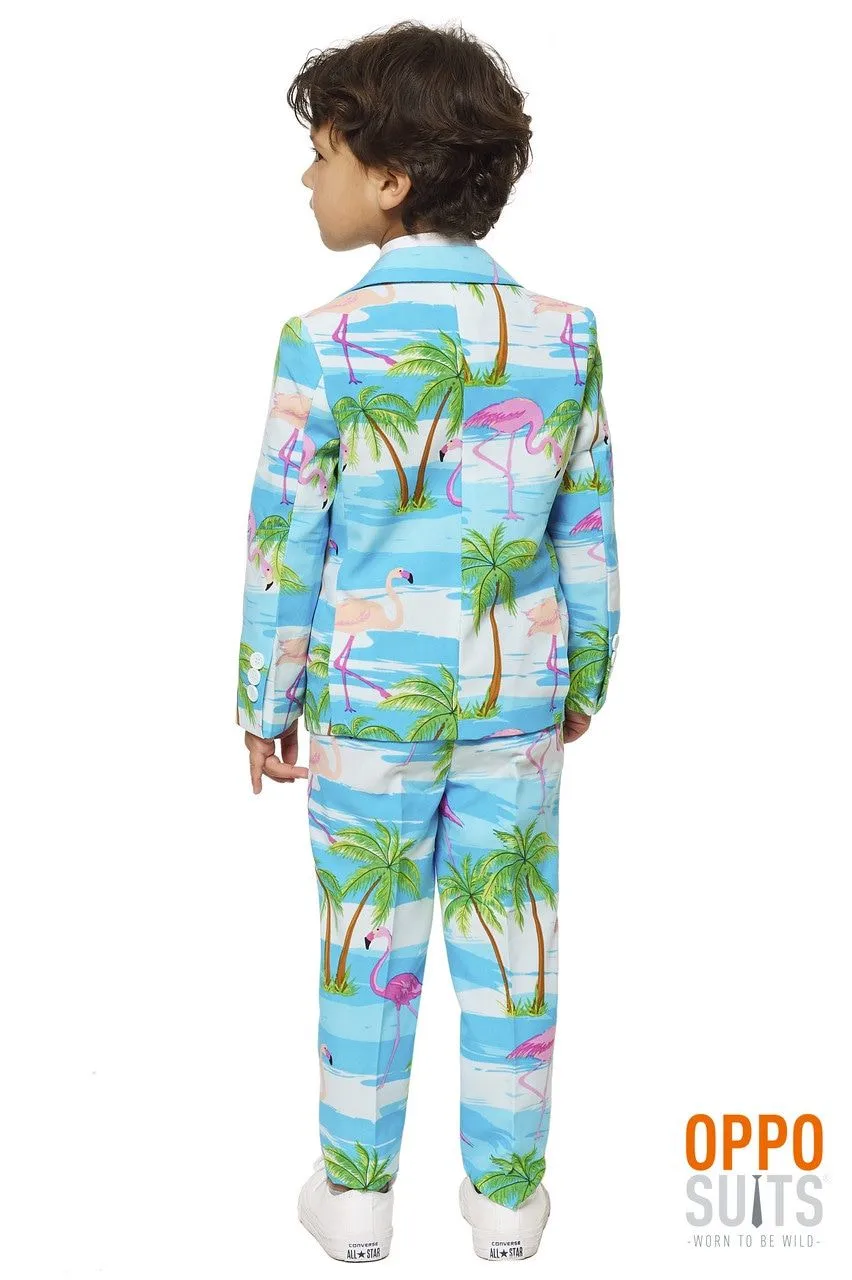 Tropisch Flaminguy Jongen Kostuum 6 Tropisch Flaminguy Jongen Kostuum - Afbeelding 6