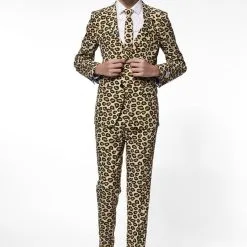 The Jag Tijdloos Luipaardprint Jongen Kostuum -Cosplaykostuum Winkel ostb 1002 5 17