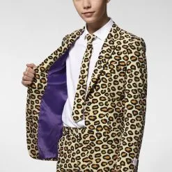 The Jag Tijdloos Luipaardprint Jongen Kostuum -Cosplaykostuum Winkel ostb 1002 6 17