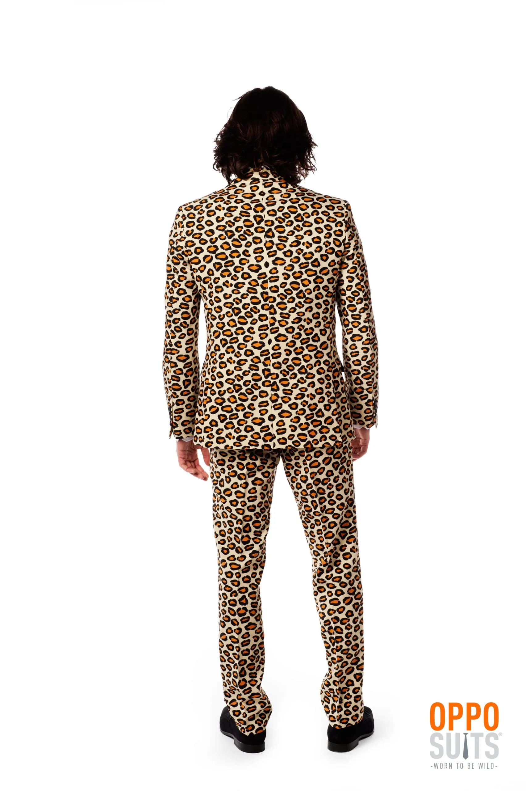 Bruin Fout Luipaard Opposuit Kostuum Pooier Pimp The Jag Man 2 Bruin Fout Luipaard Opposuit Kostuum Pooier Pimp The Jag Man - Afbeelding 2