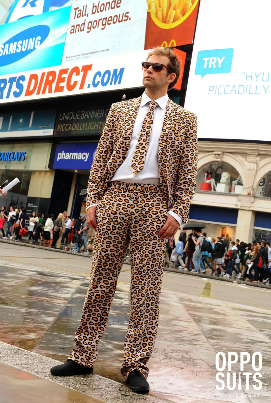 Bruin Fout Luipaard Opposuit Kostuum Pooier Pimp The Jag Man 4 Bruin Fout Luipaard Opposuit Kostuum Pooier Pimp The Jag Man - Afbeelding 4