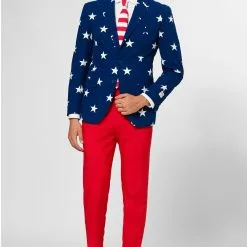 American Stars And Stripes Opposuit Kostuum Man -Cosplaykostuum Winkel osui 0023 n 3 2 scaled