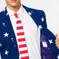 American Stars And Stripes Opposuit Kostuum Man -Cosplaykostuum Winkel osui 0023 n 6 2 scaled