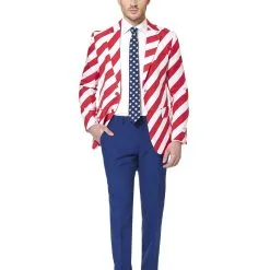 USA United Stripes Opposuit Man Kostuum -Cosplaykostuum Winkel osui 0059 2 11 scaled