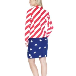 USA American Woman Opposuit Vrouw Kostuum 8 USA American Woman Opposuit Vrouw Kostuum -Cosplaykostuum Winkel oswm 0013 4 17
