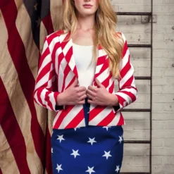 USA American Woman Opposuit Vrouw Kostuum 9 USA American Woman Opposuit Vrouw Kostuum -Cosplaykostuum Winkel oswm 0013 5 17