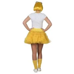 Fleurige Gele Petticoat Karina Vrouw Kostuum -Cosplaykostuum Winkel p0605068 3 2