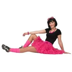 Fleurige Fuchsia Petticoat Karina Vrouw Kostuum -Cosplaykostuum Winkel p0605070 3 2